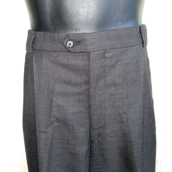 Joseph Abboud black wool suit - Picture 10 of 16